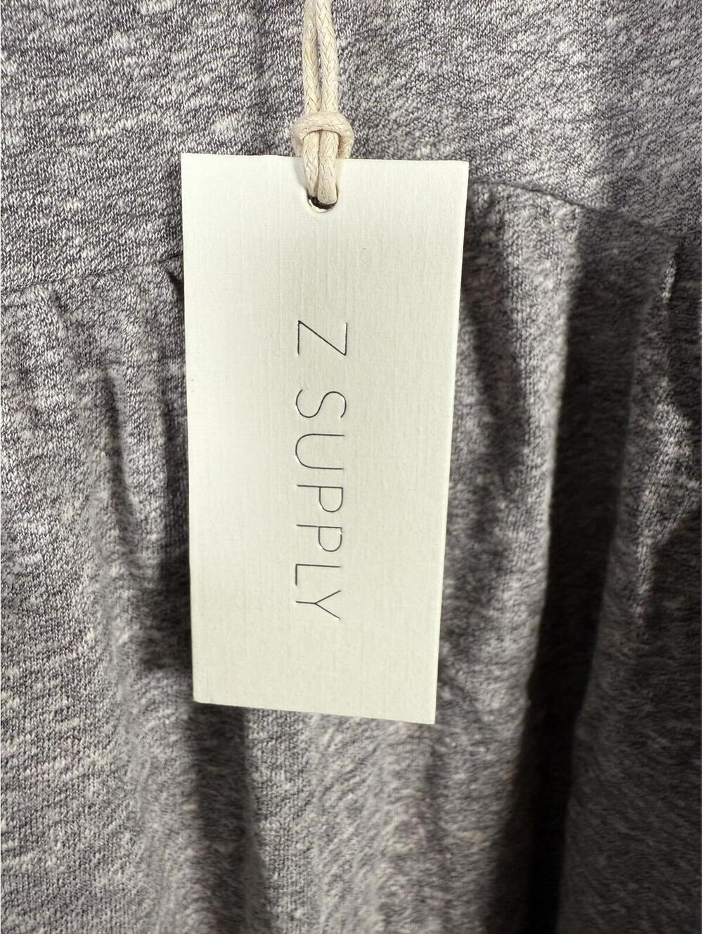 NWT Z Supply Kona Triblend Dress Heathered Gray Women's Size M - Picture 6 of 7